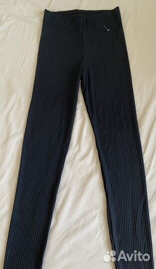 Лосины в рубчик