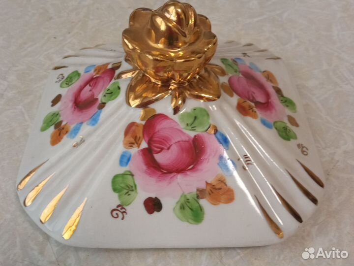 Конфетница, сахарница фарфор СССР