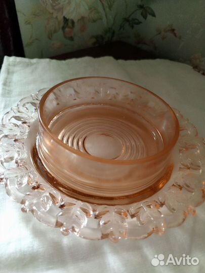 Вазочка. Цветное стекло