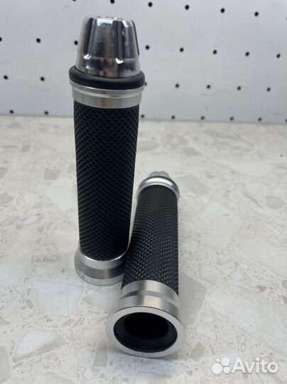 Грипсы С грузиками модель 3(серебряный)