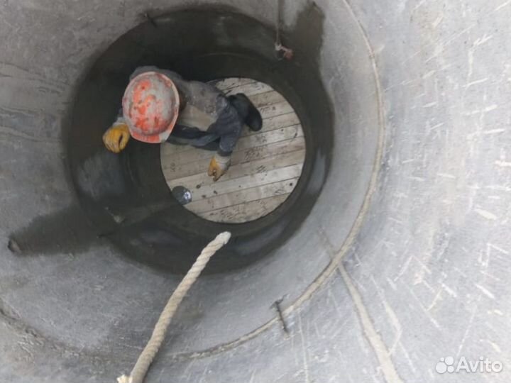Колодец под ключ из жб колец 3+1 кольцо сверху