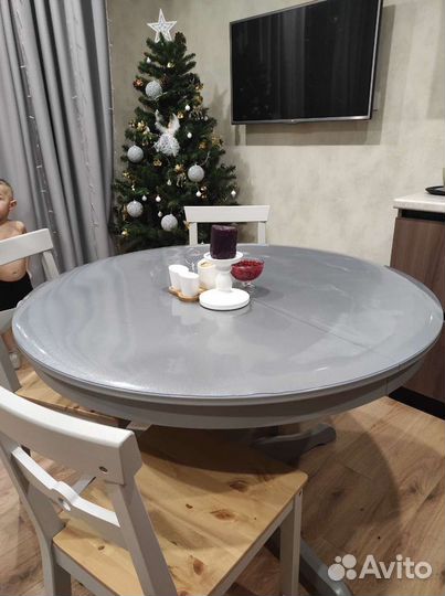 Силиконовая скатерть Гибкое стекло на стол пленка