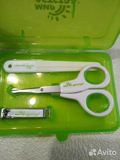 Маникюрный набор для новорожденного. Сост. отл