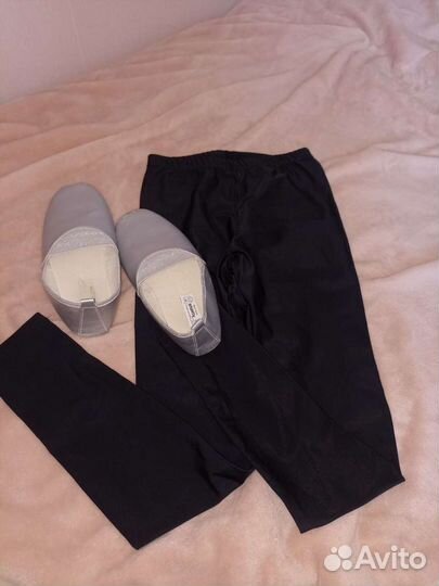 Купальник гимнастический, чешки