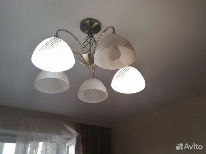 Люстра 5 рожков