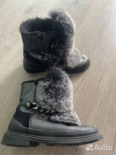 Угги кожаные р35