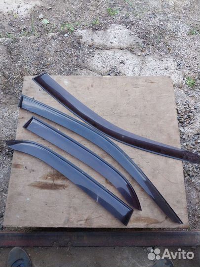 Ветровики мицубиси лансер 9