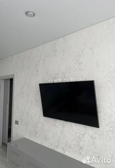 Установка телевизора (кронштейна) на стену