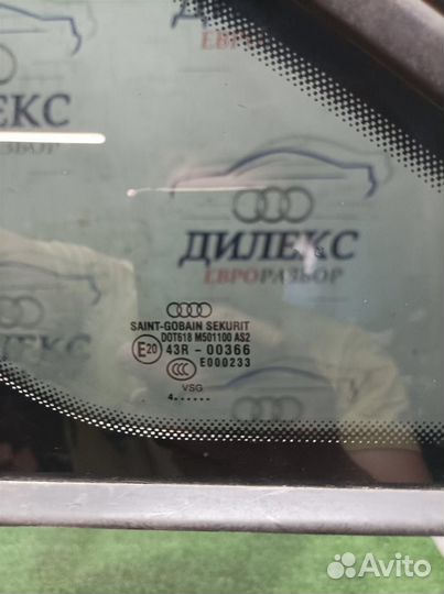 Стекло кузовное глухое левое Audi Audi A8 4E 20