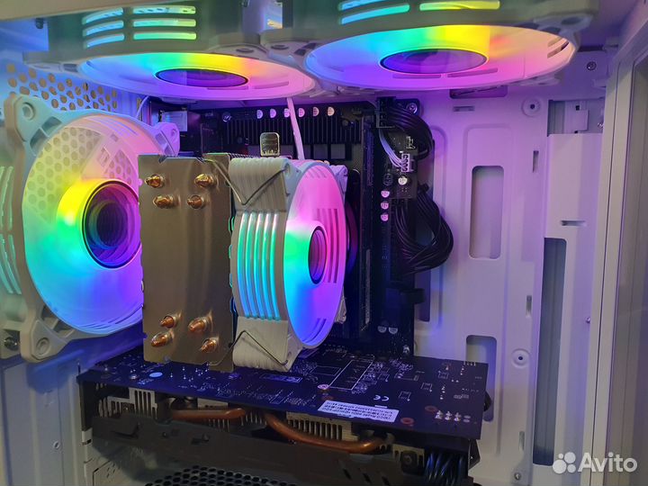 Мощный Игровой пк Intel 12/24 ядер/16gb/RX 580 8gb