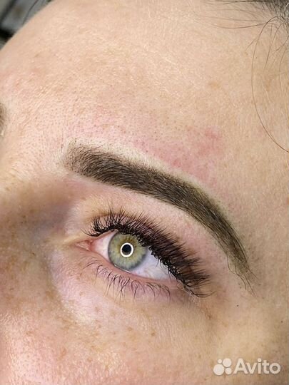 Наращивание ресниц на дому