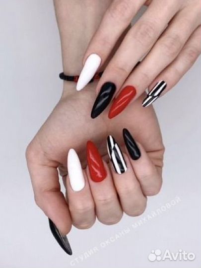 Маникюр с гельлаком