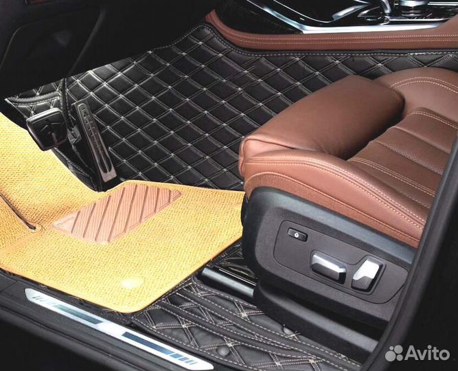 3D Коврики BMW Салон Багажник из Экокожи