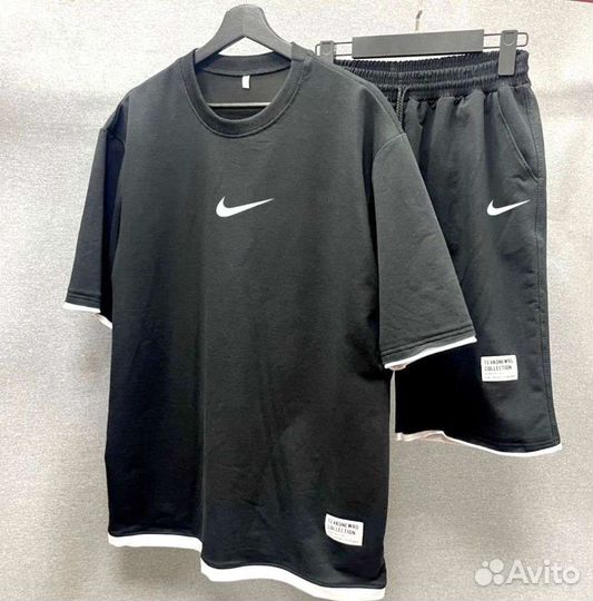Летний костюм nike шорты и футболка