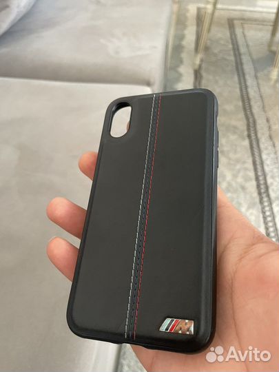 Чехол на iPhone x BMW оригинал