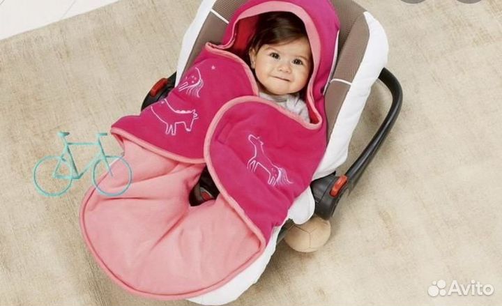 Конверт-плед в автомобильное кресло или коляску