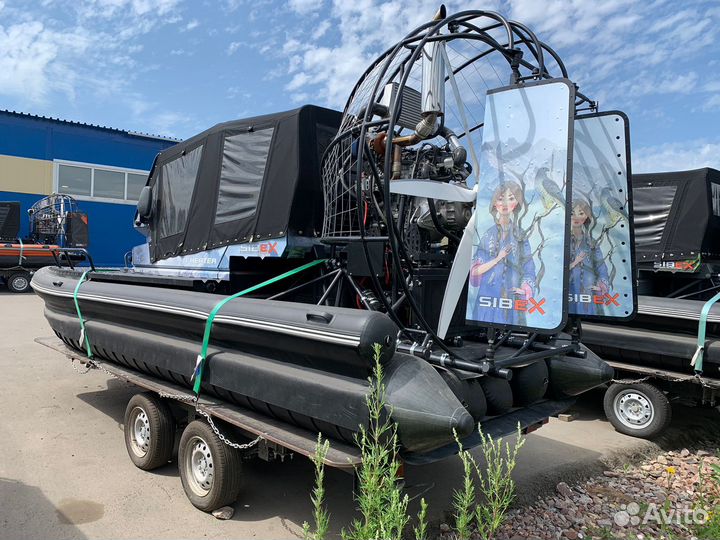 Аэролодка Sibex Читер Honda R20 Новая 250 л.с