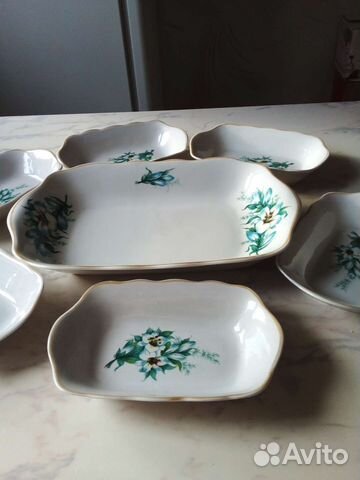 Блюдо фарфор