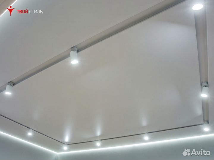 Натяжные потолки. Замер в день обращения