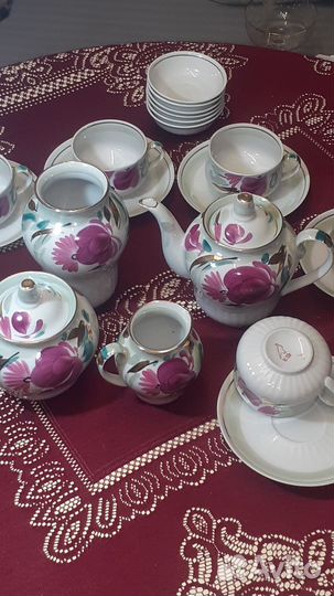 Чайный сервиз дулево СССР