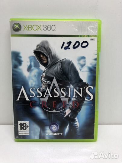 Диск Assassins Creed английский для Xbox 360