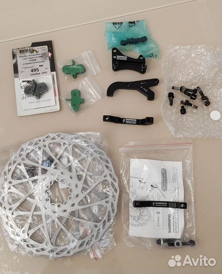 Велосипед колодки, переходники