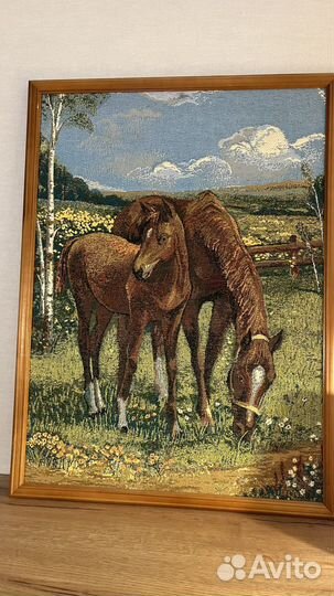 Картина гобелен в раме