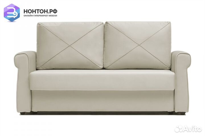 Диван еврокнижка Лира бежевый