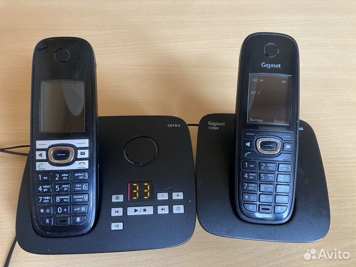 Siemens gigaset C610A + трубка C590