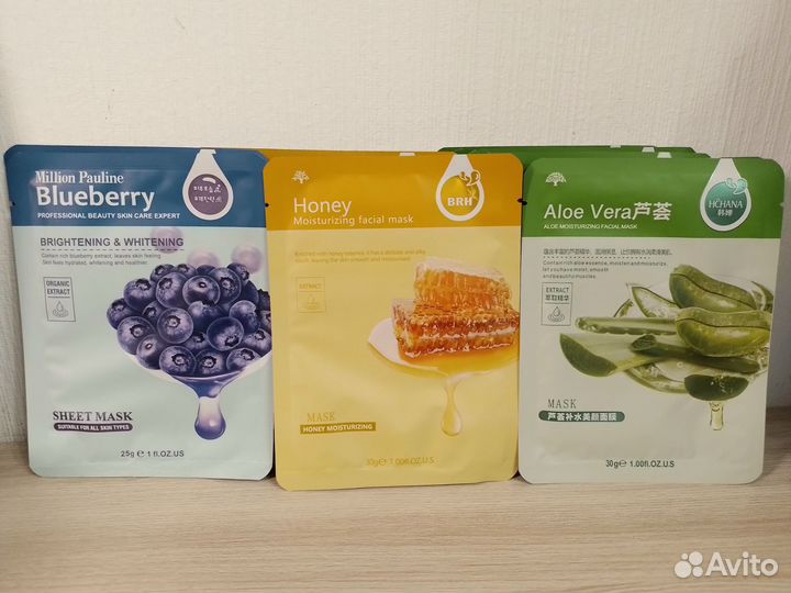 Тканевая маска для лица