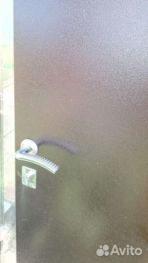 Дверь входная от застройщика