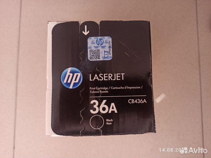 Картридж HP CB436A (HP 36A) оригинальный