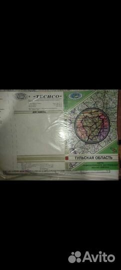 Карта Тульской области