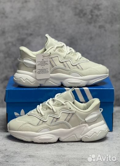 Кроссовки зимние женские Adidas Ozweego,2 цветах