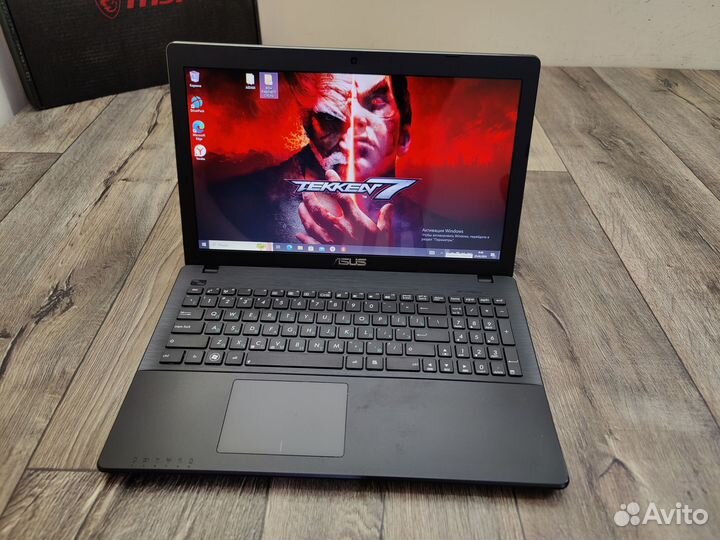 Ноутбук asus X552MJ (4 ядра)