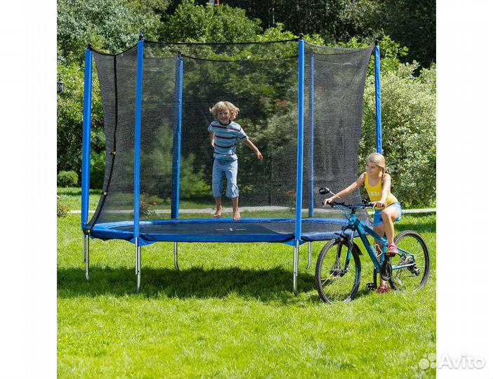 Каркасный батут с защитной сеткой 305 см