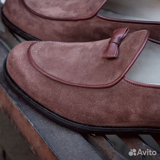 Лоферы мужские кожа Бельгийские