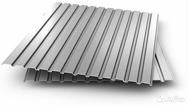 Профнастил C8мм Оцинкованный (ст) разные размеры