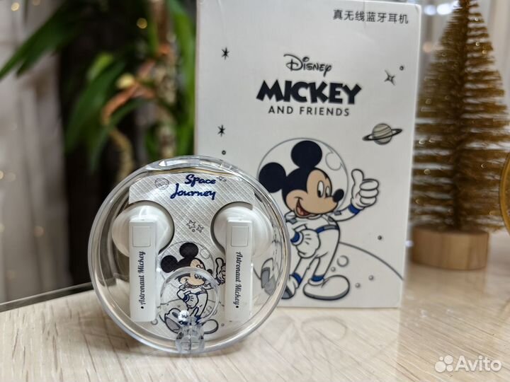 Наушники беспроводные новые Микки маус