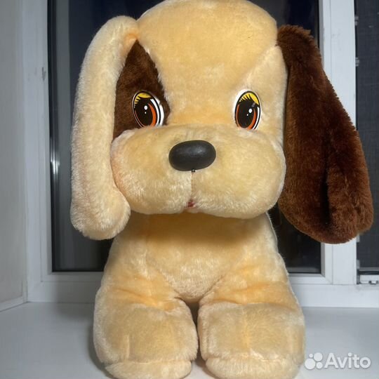 Игрушка плюшевая собака