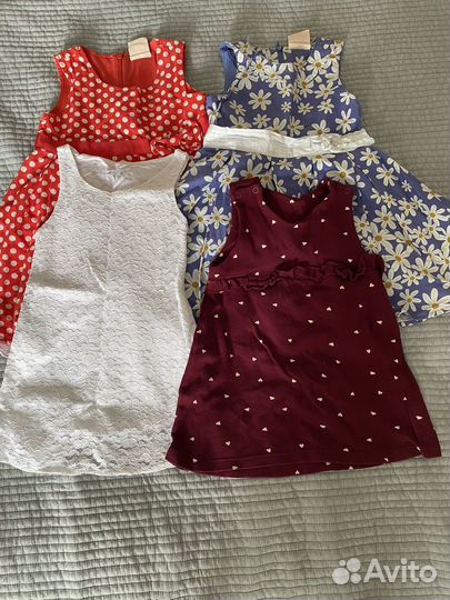 Вещи пакетом для девочки 86-92