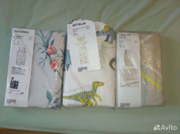 Постельное белье Икея новое комплекты разные