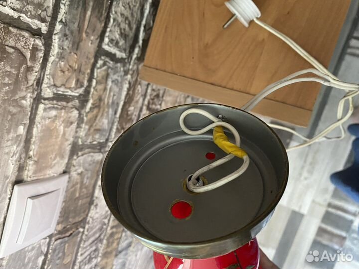 Настольная лампа под керосинку СССР