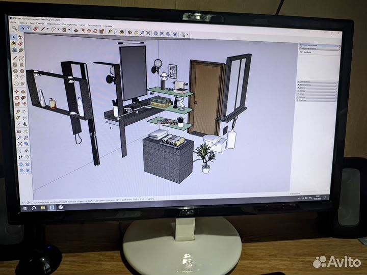 Монитор AOC E2243Fw 21.5