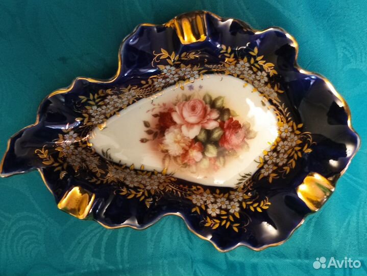 Пепельница фарфор Чехия без клейма винтаж