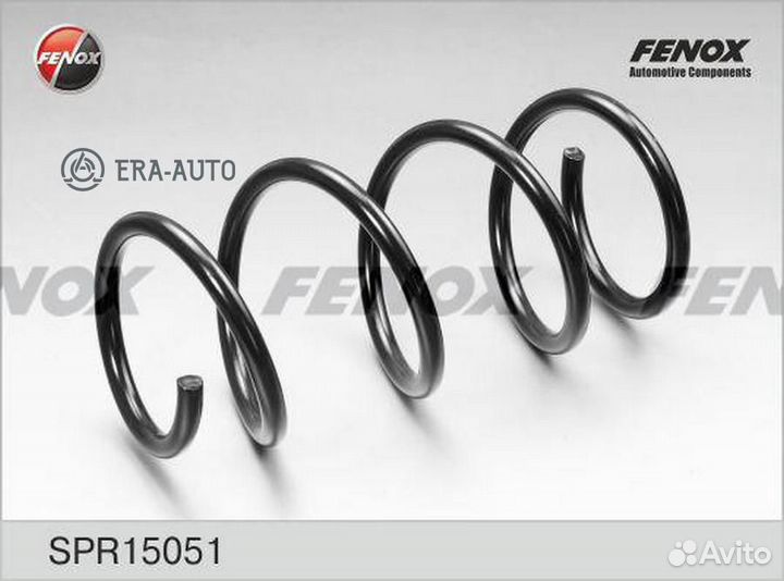 Fenox SPR15051 Пружина LADA Largus 12- 1.6, Renaul