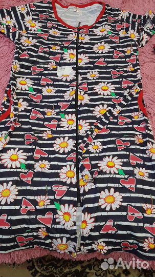 Халат домашний женский большой размер