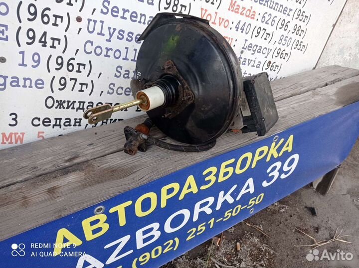 Passat B4 VW Усилитель тормозов вакуумный