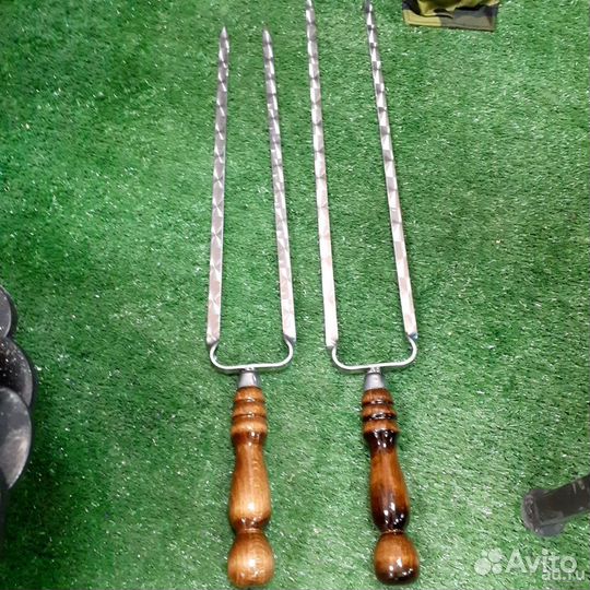 Шампур двойной вилка