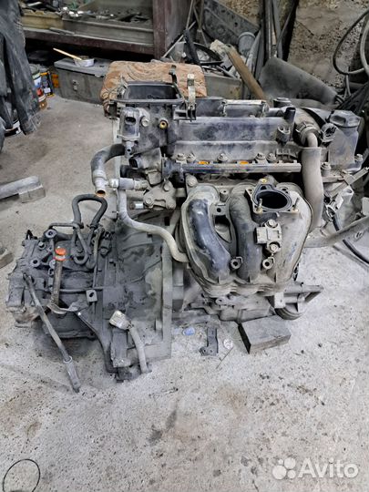 Двигатель с АКПП 1krfe